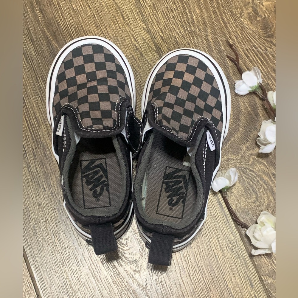 Toddler VANS Slip On Shoes Size 7